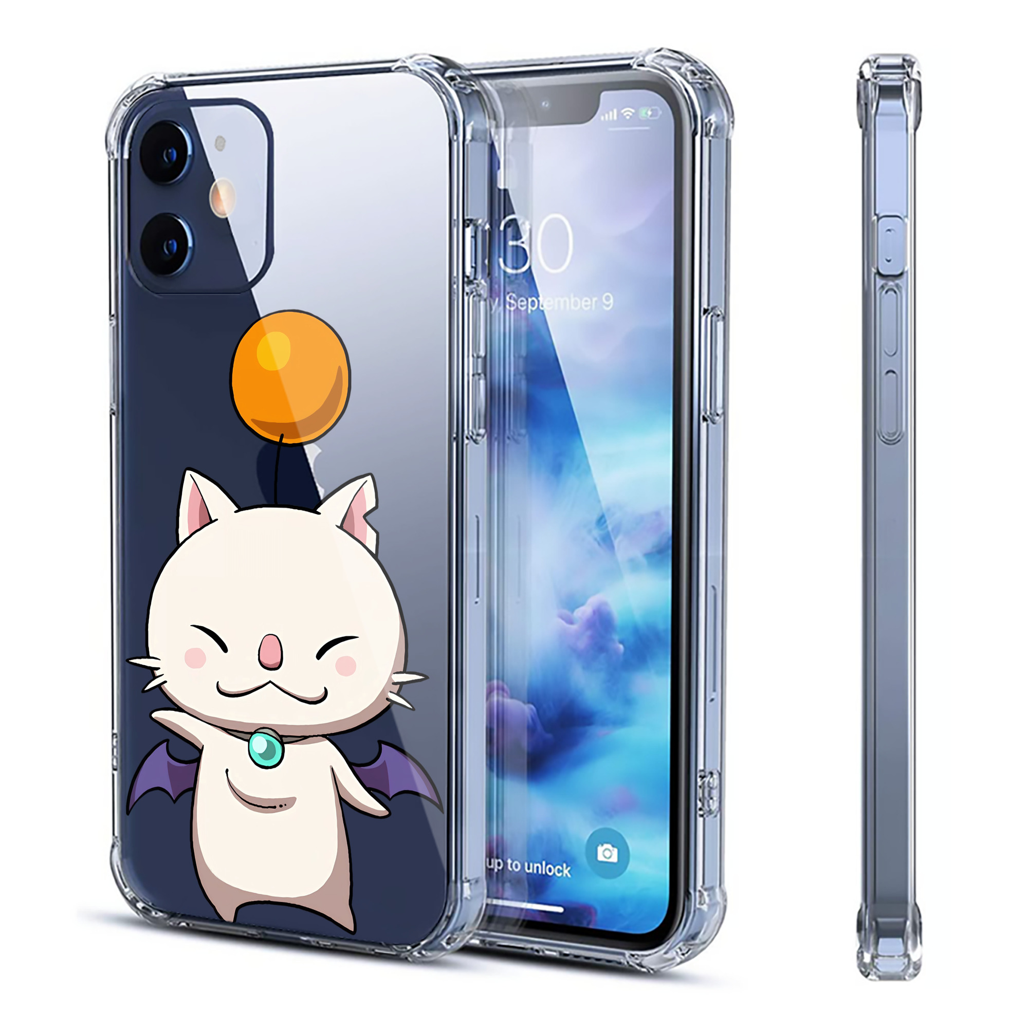 （画像用） 妖怪ウォッチ Yo-kai Watch 【iPhone 12シリーズ対応】透明スマホケース（クリアソフトケース）